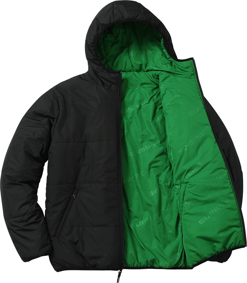 Reversible Hooded Puffy Jacket view 2